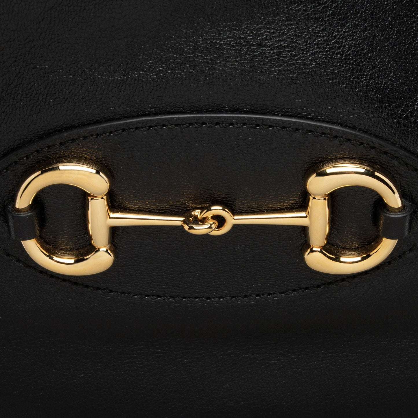 Gucci Leather Horsebit 1955 Chain Large Tote (SHF-LnlXOo)