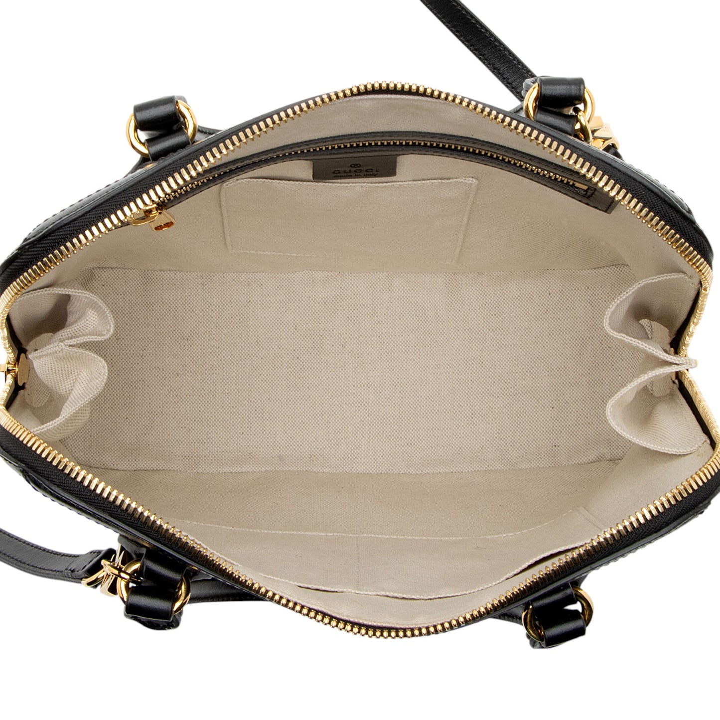 Gucci Leather Horsebit 1955 Medium Satchel