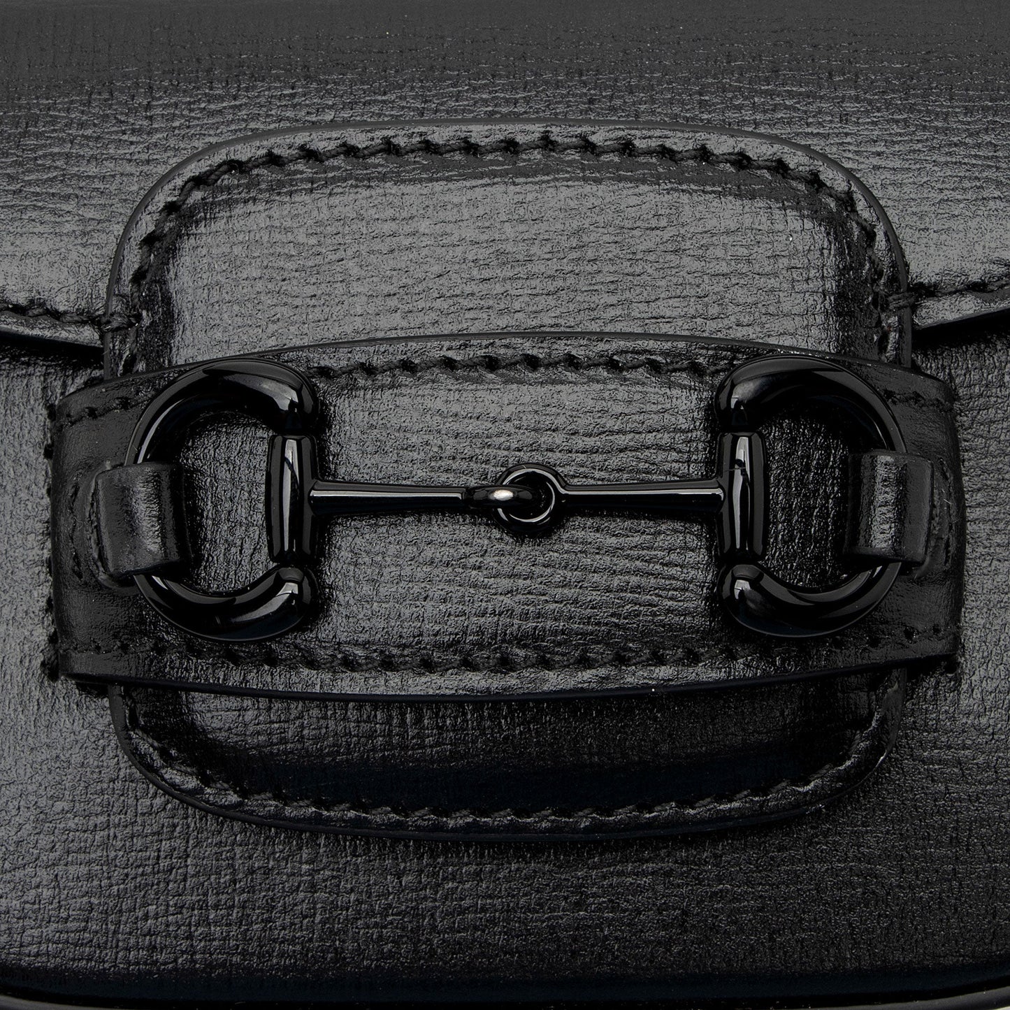Gucci Leather Horsebit 1955 Super Mini Shoulder Bag