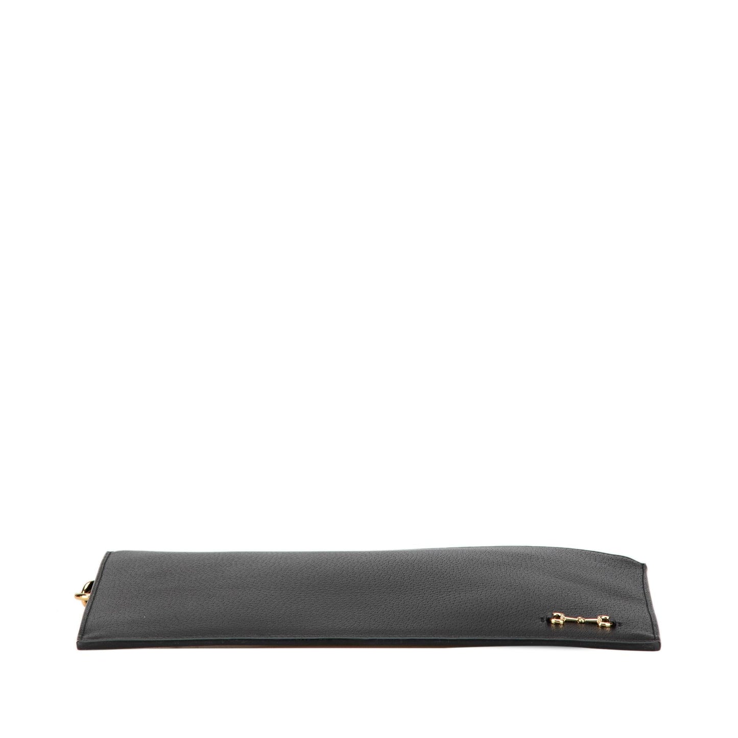 Gucci Leather Horsebit 1955 Zip Clutch