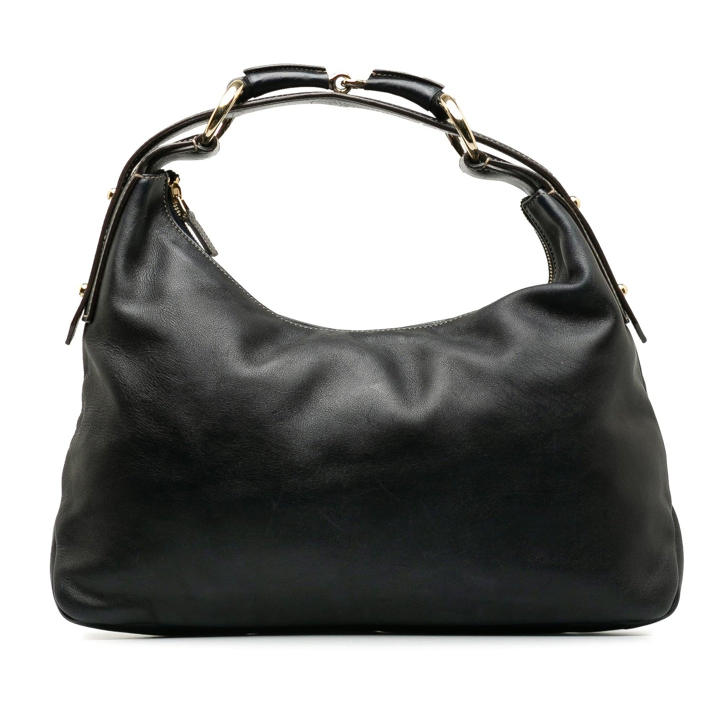 Gucci Leather Horsebit Hobo (SHG-g2QHkt)