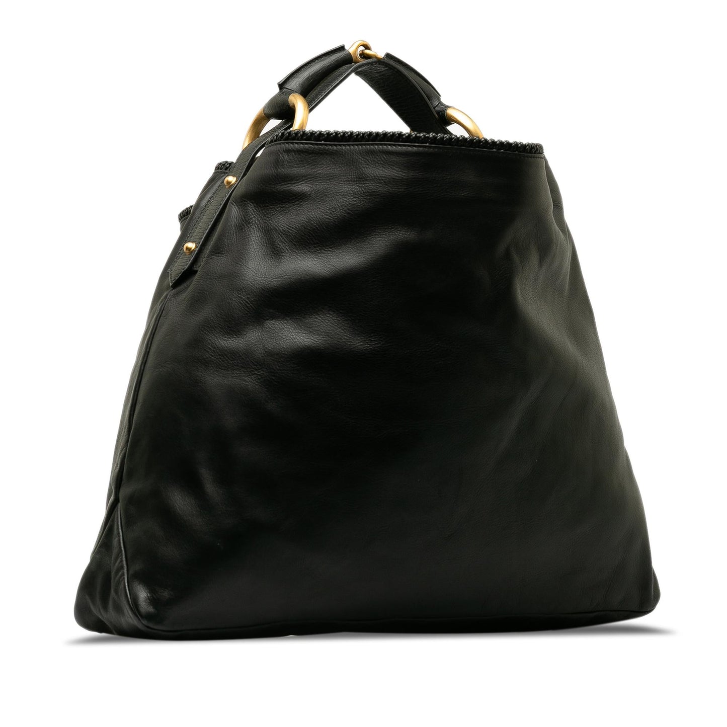 Gucci Leather Horsebit Hobo (SHG-RQo3jb)