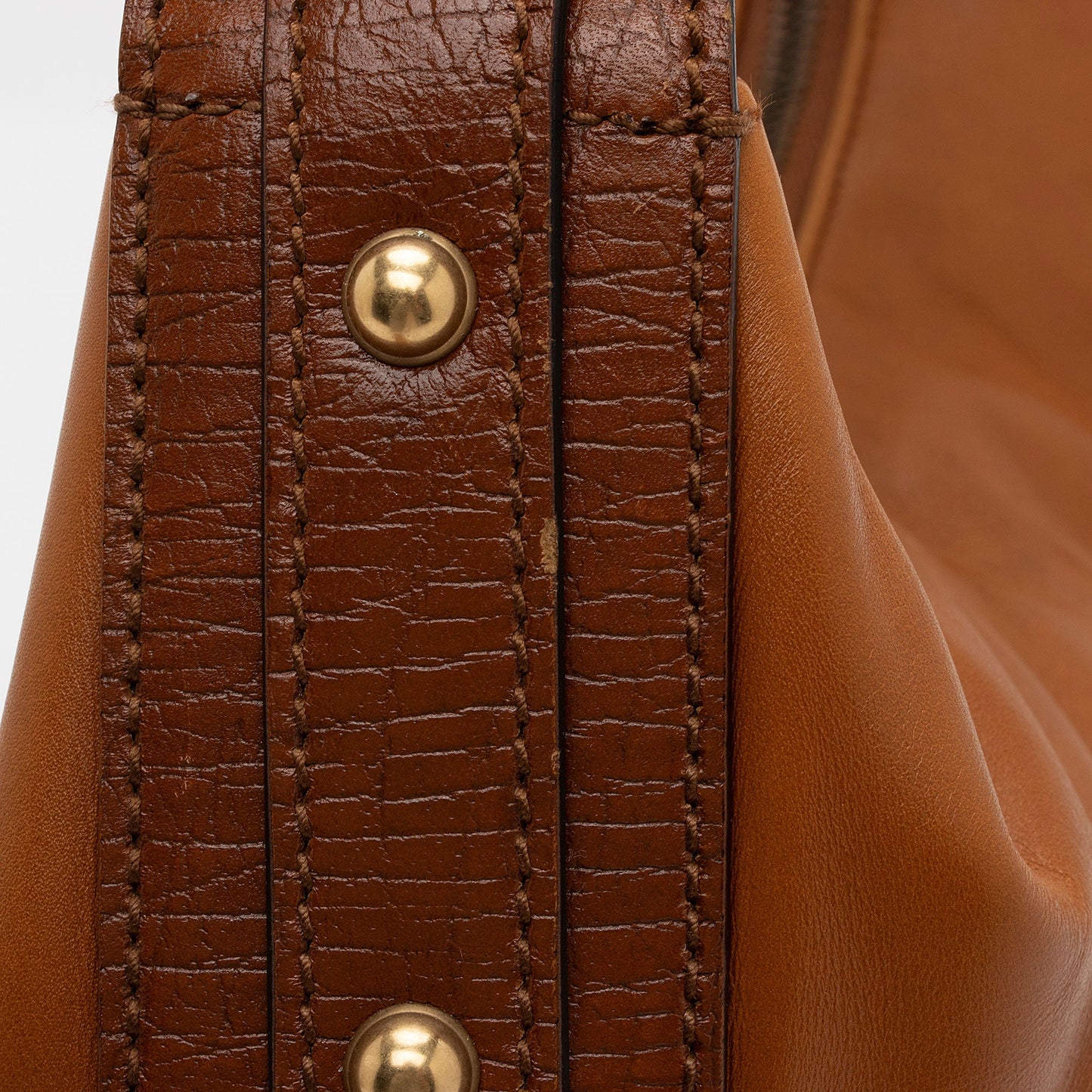Gucci Leather Horsebit Medium Hobo (SHF-WR9LR9)