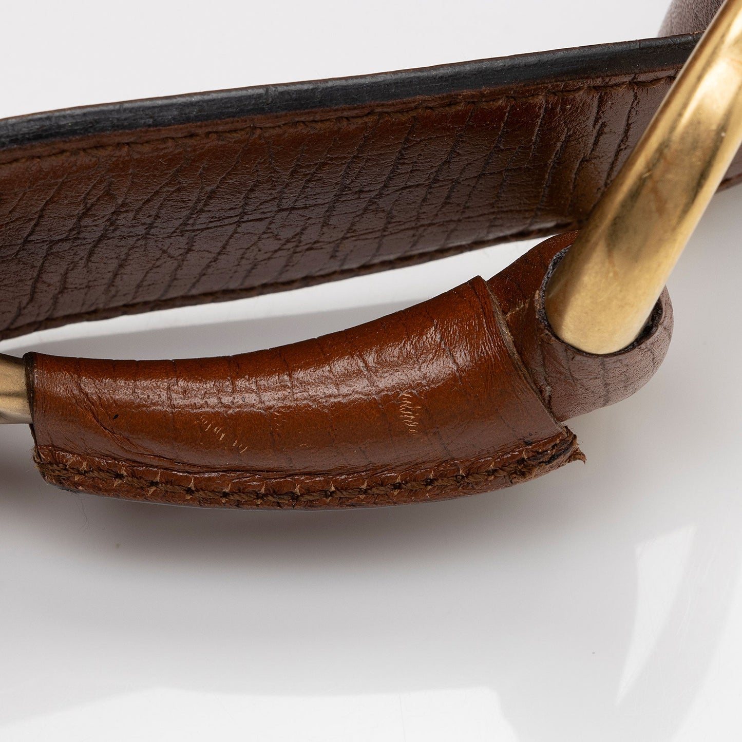 Gucci Leather Horsebit Medium Hobo (SHF-WR9LR9)