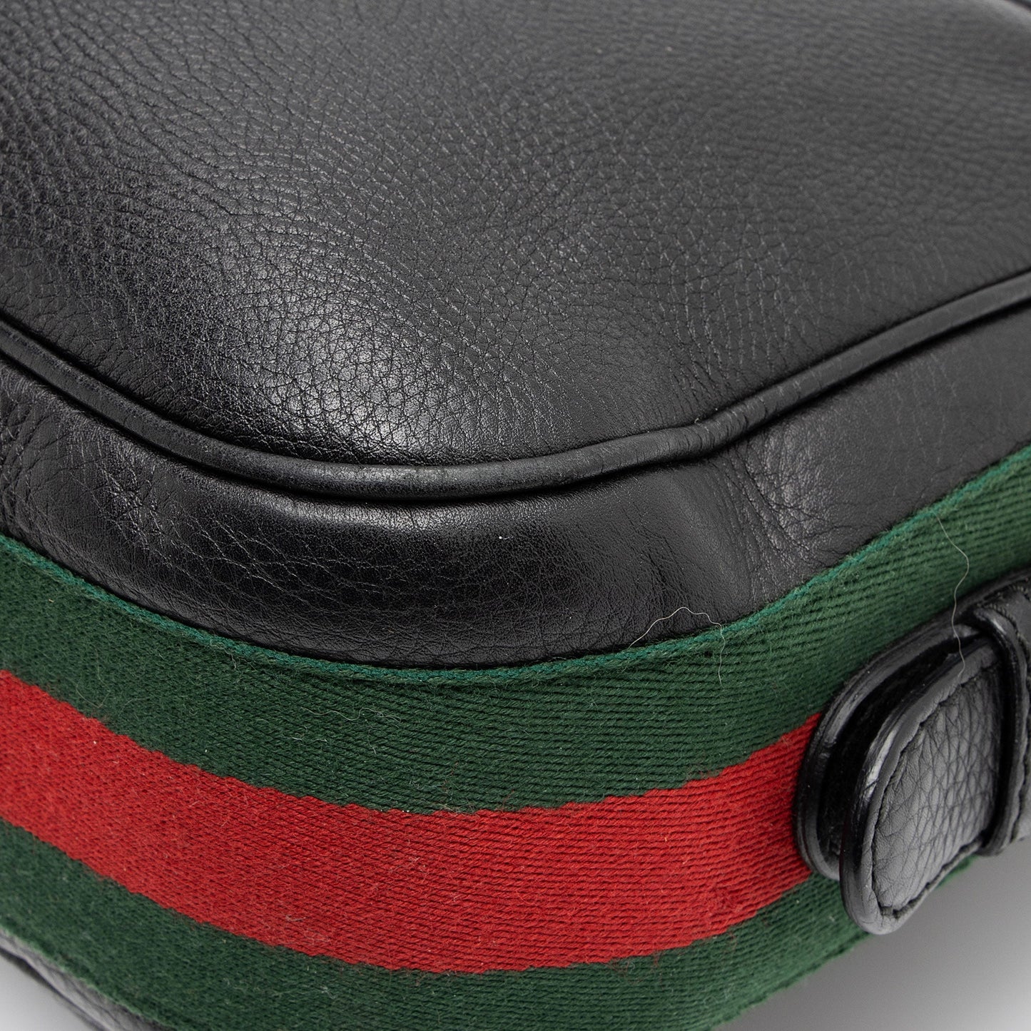Gucci Leather Web Heritage Horsebit Large Hobo (SHF-yRvuke)