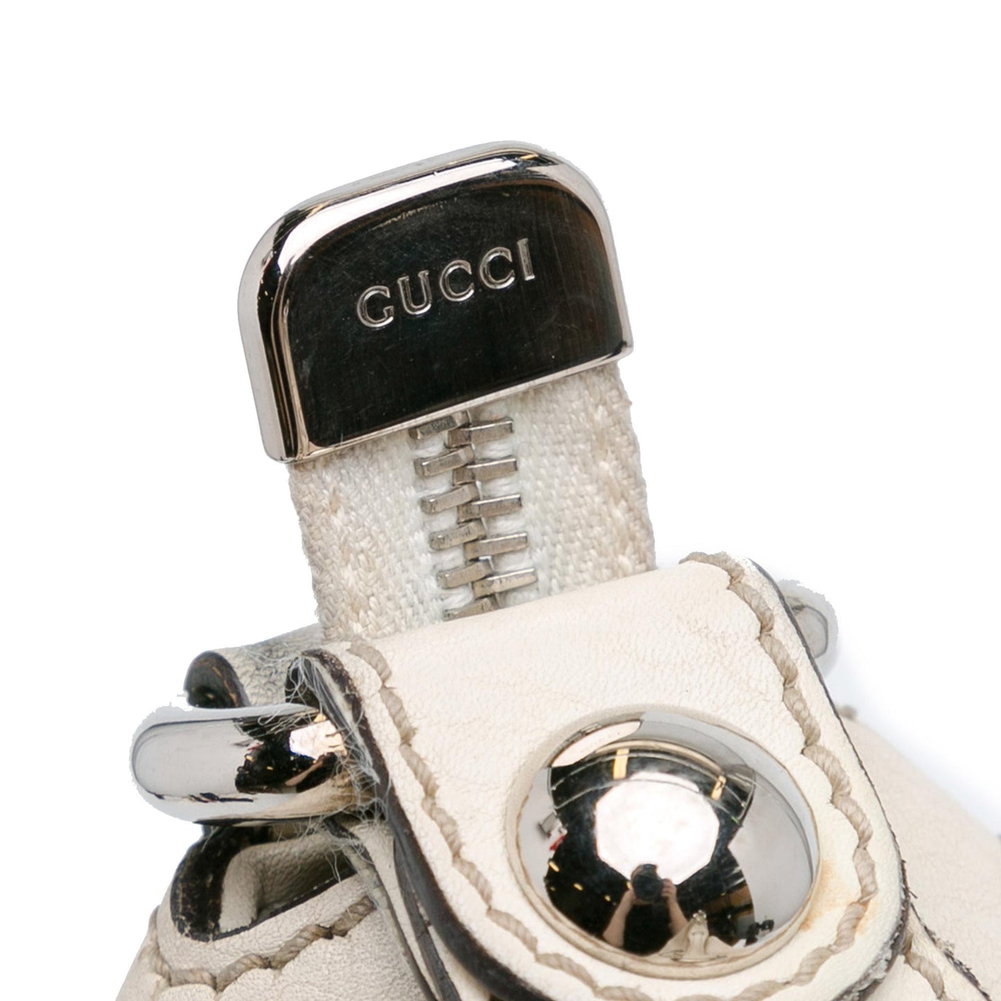 Gucci Leather Icon Bit Shoulder Bag (SHG-AErl3L)