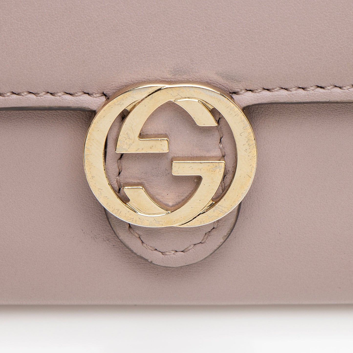 Gucci Leather Interlocking G 6 Key Holder