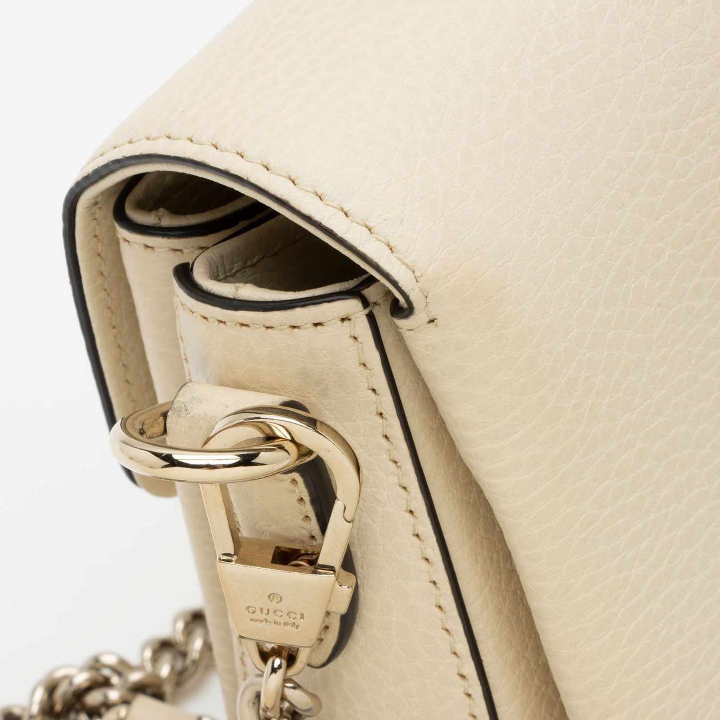Gucci Leather Interlocking G Small Crossbody (SHF-whyp8a)