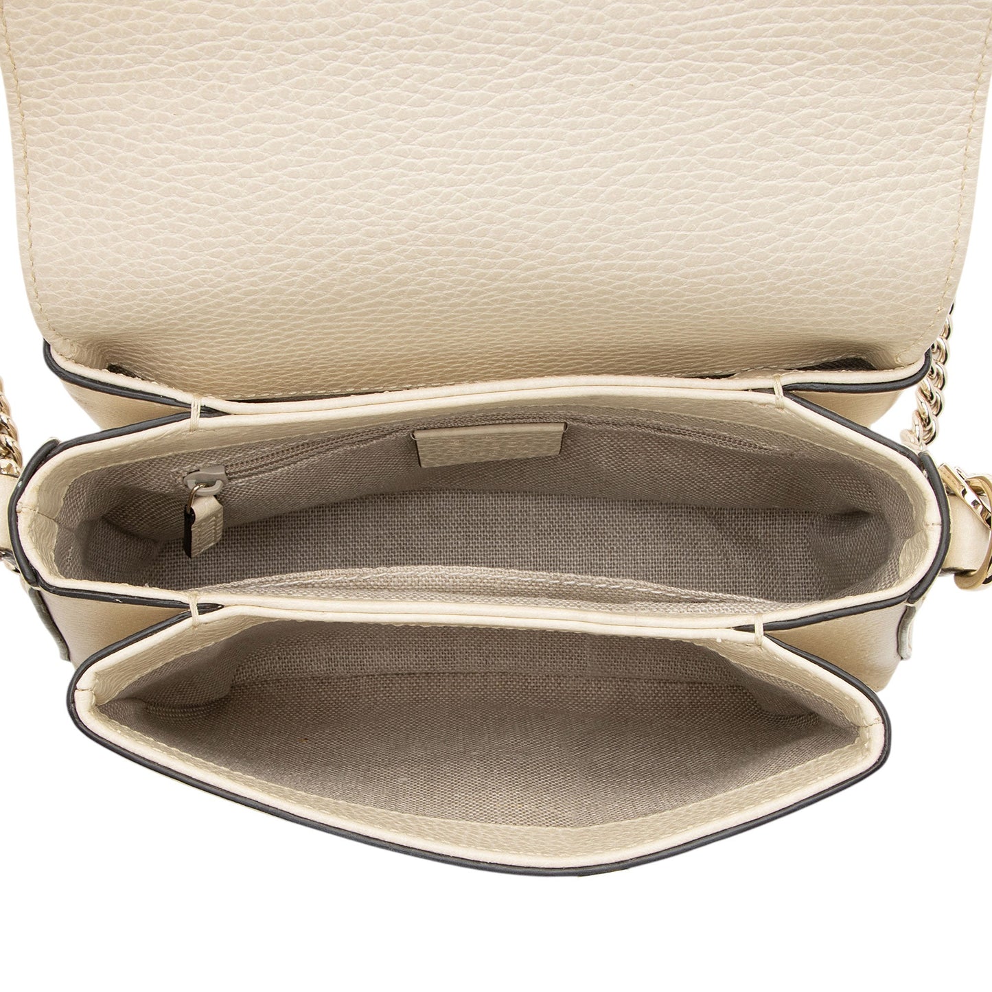 Gucci Leather Interlocking G Small Crossbody