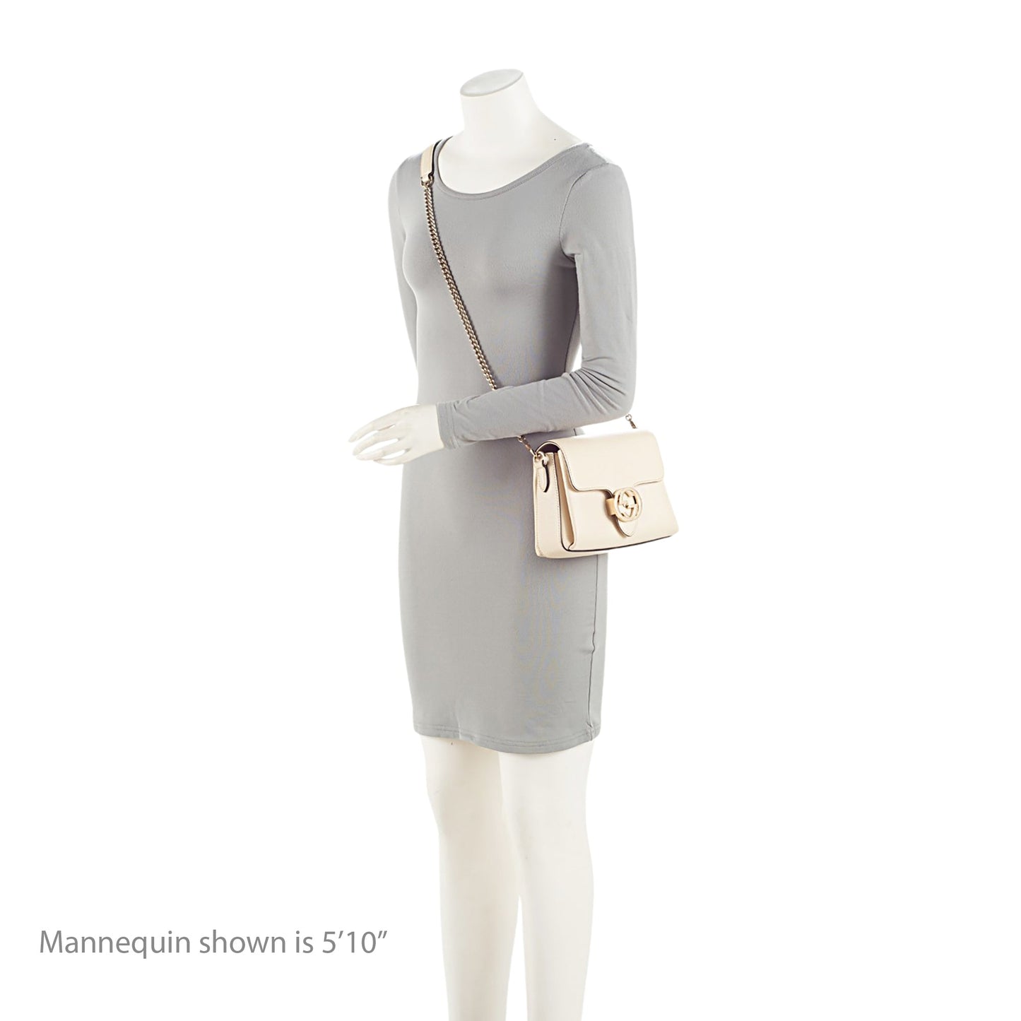 Gucci Leather Interlocking G Small Crossbody
