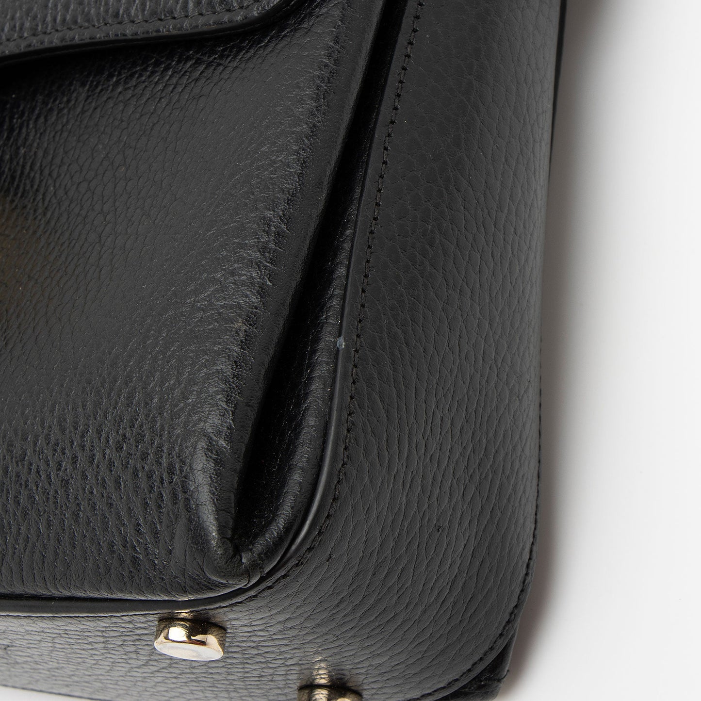 Gucci Leather Interlocking G Small Top Handle (SHF-WY9c47)