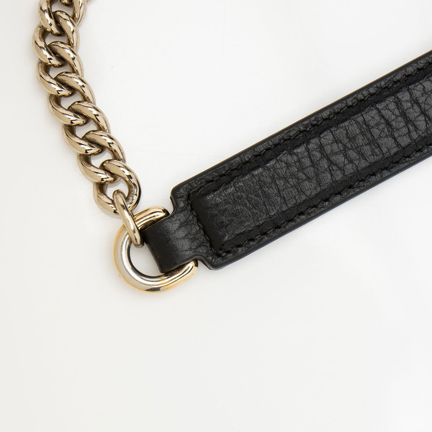 Gucci Leather Interlocking G Small Top Handle (SHF-WY9c47)