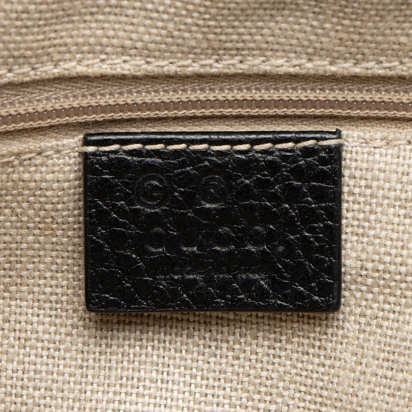 Gucci Leather Interlocking G Small Top Handle (SHF-WY9c47)
