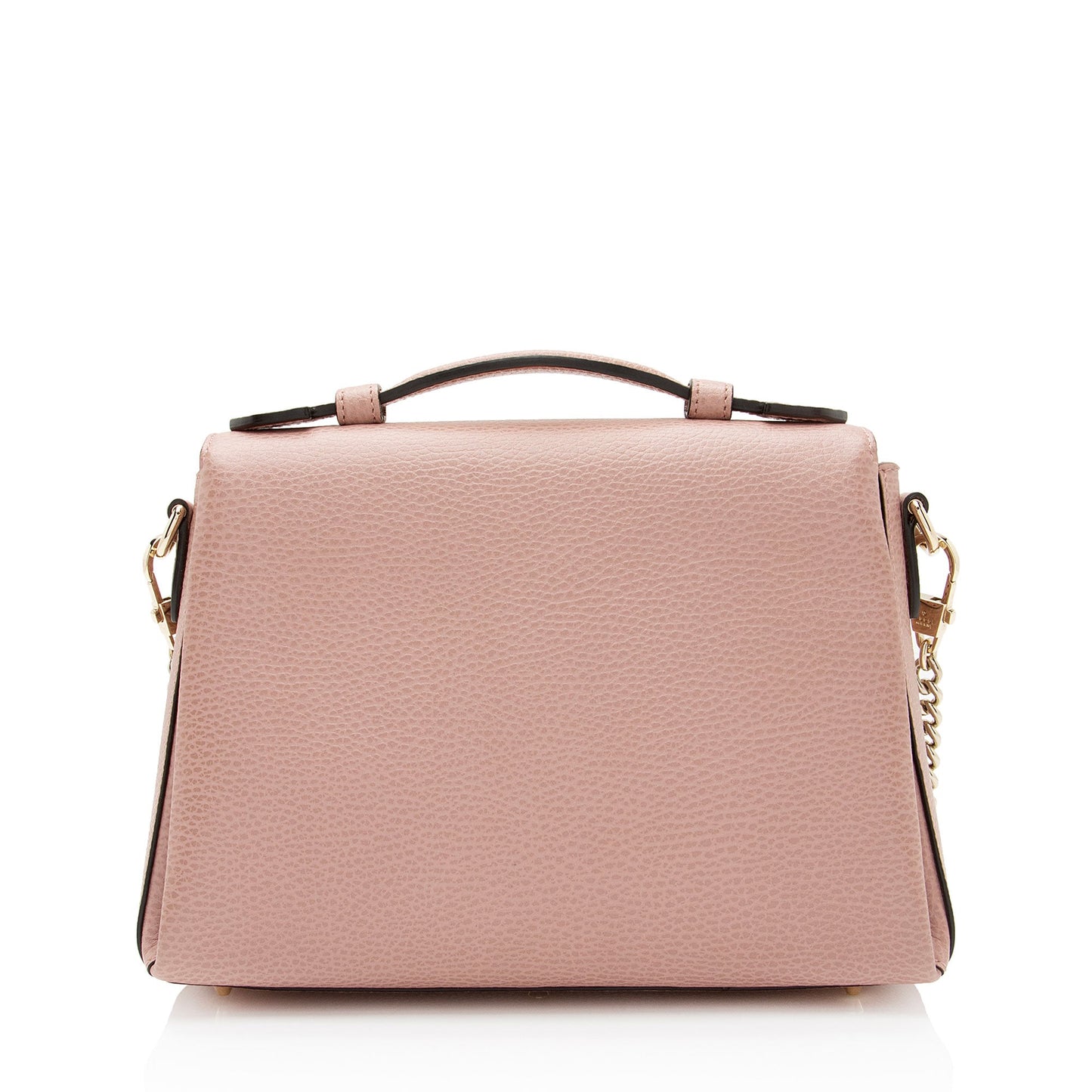 Gucci Leather Interlocking G Small Top Handle (SHF-WEVYEv)
