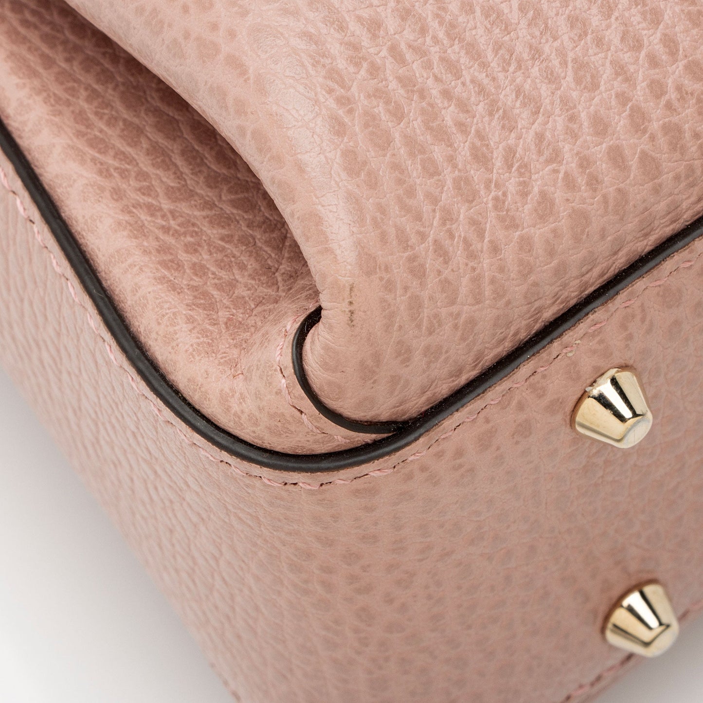 Gucci Leather Interlocking G Small Top Handle (SHF-WEVYEv)