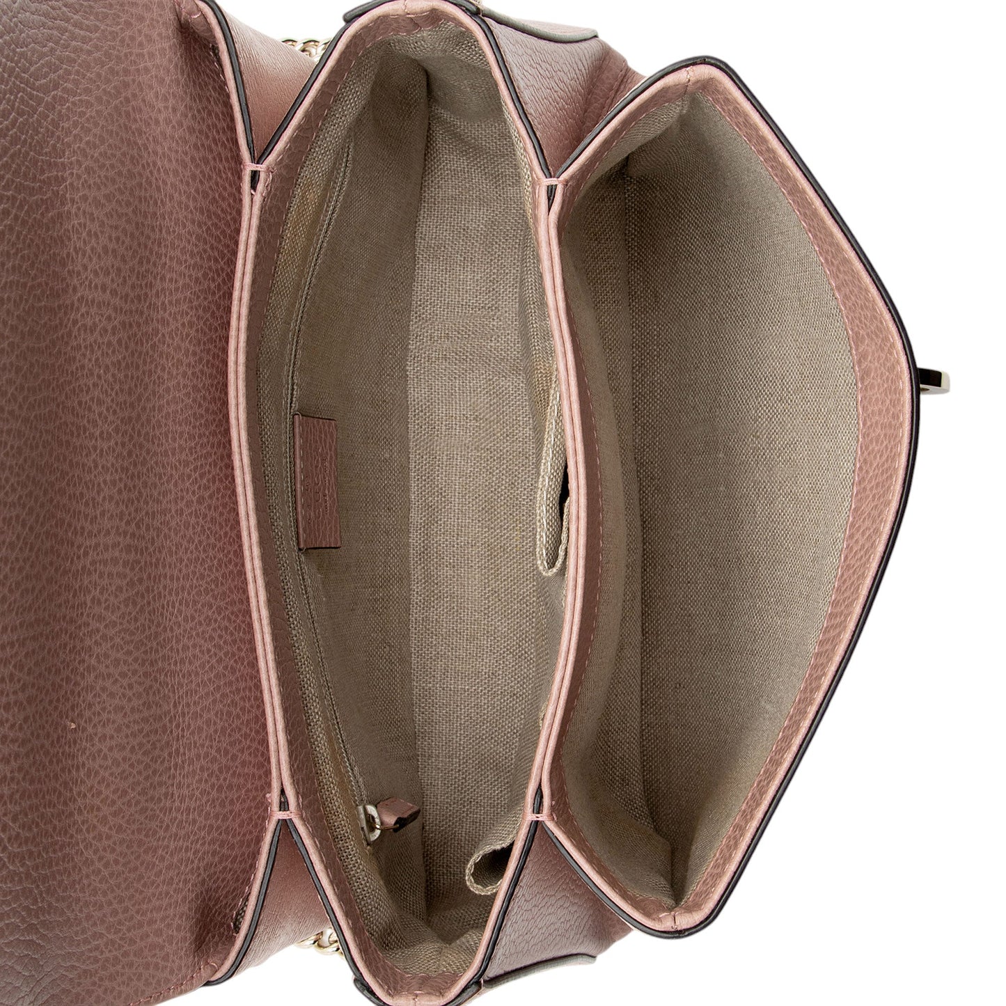 Gucci Leather Interlocking G Small Top Handle (SHF-WEVYEv)