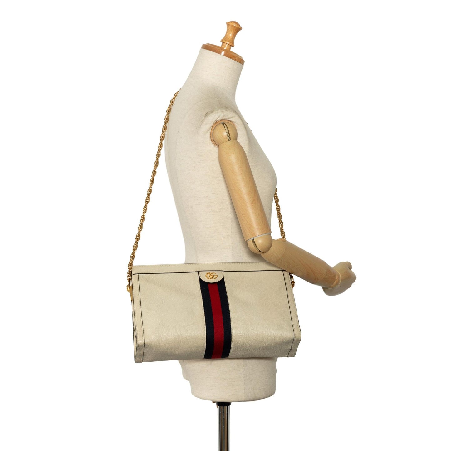 Gucci Leather Ophidia Chain Crossbody (SHG-wv6UwT)