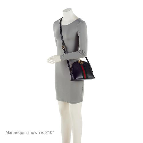 Gucci Leather Ophidia Dome Small Shoulder Bag (SHF-22912)