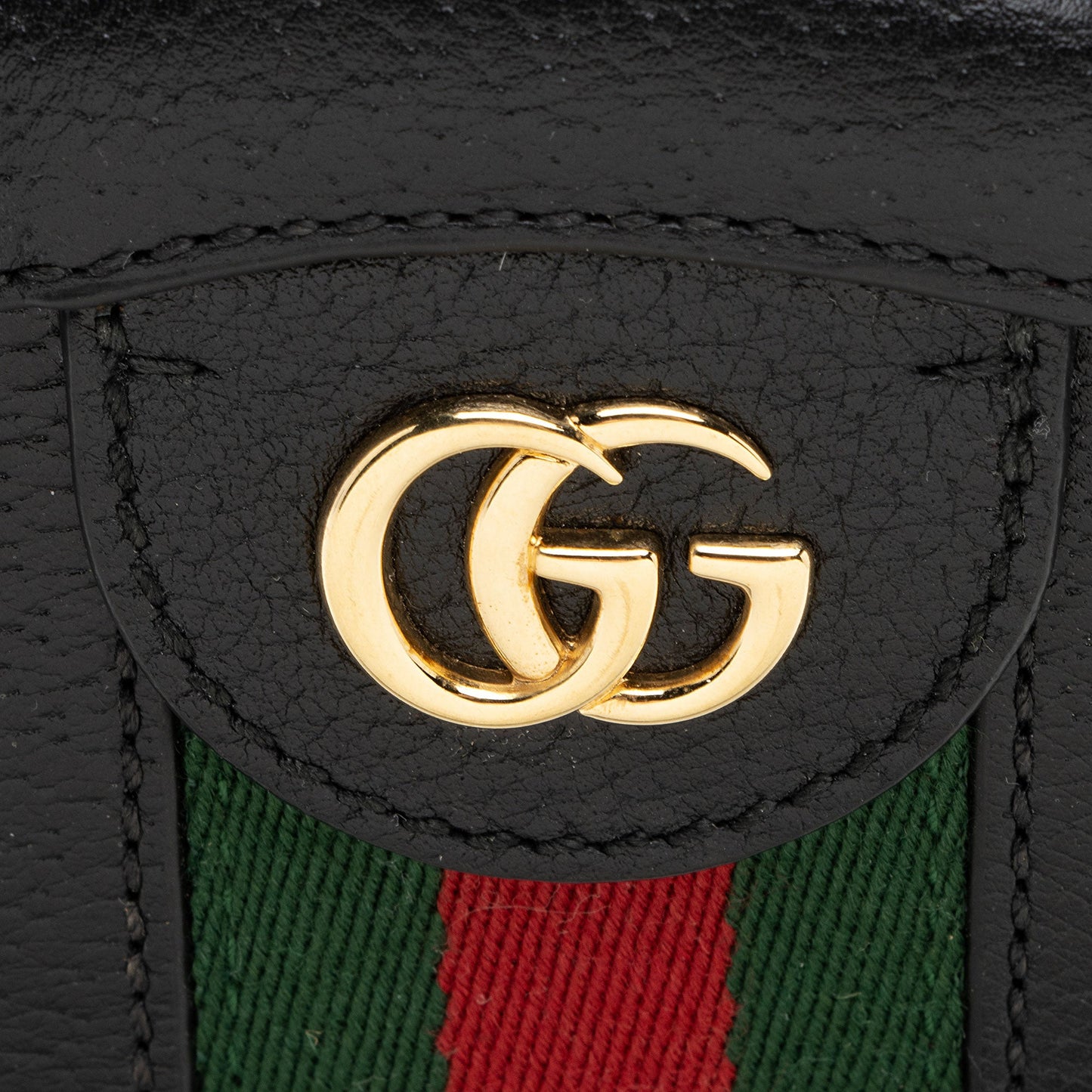 Gucci Leather Ophidia Round Mini Shoulder Bag (SHF-z9TS8F)