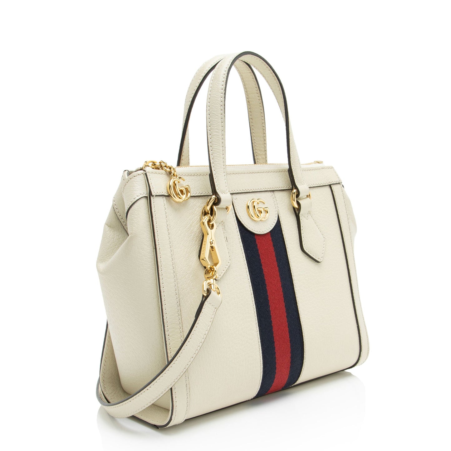 Gucci Leather Ophidia Small Tote