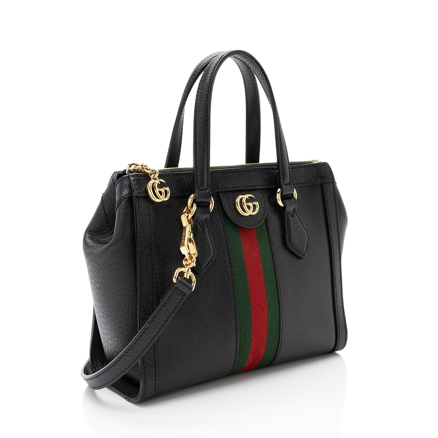 Gucci Leather Ophidia Small Tote