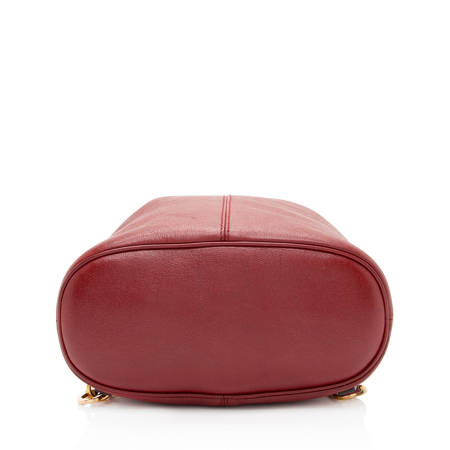 Gucci Leather Rebelle Medium Backpack
