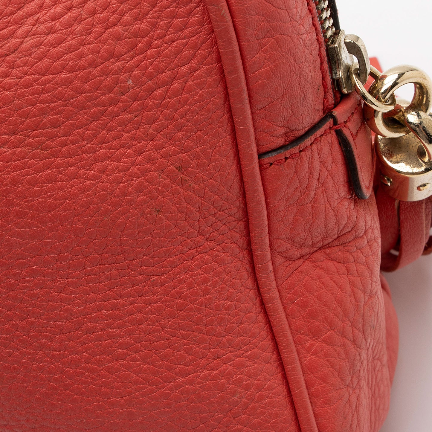 Gucci Leather Soho Chain Small Shoulder Bag (SHF-me1riu)