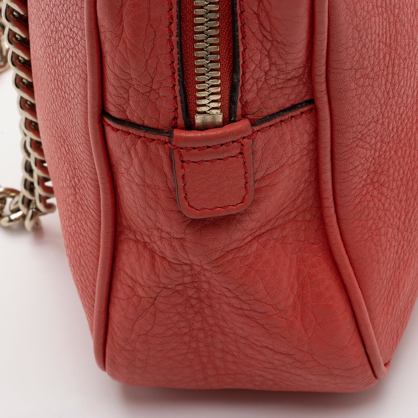 Gucci Leather Soho Chain Small Shoulder Bag (SHF-me1riu)