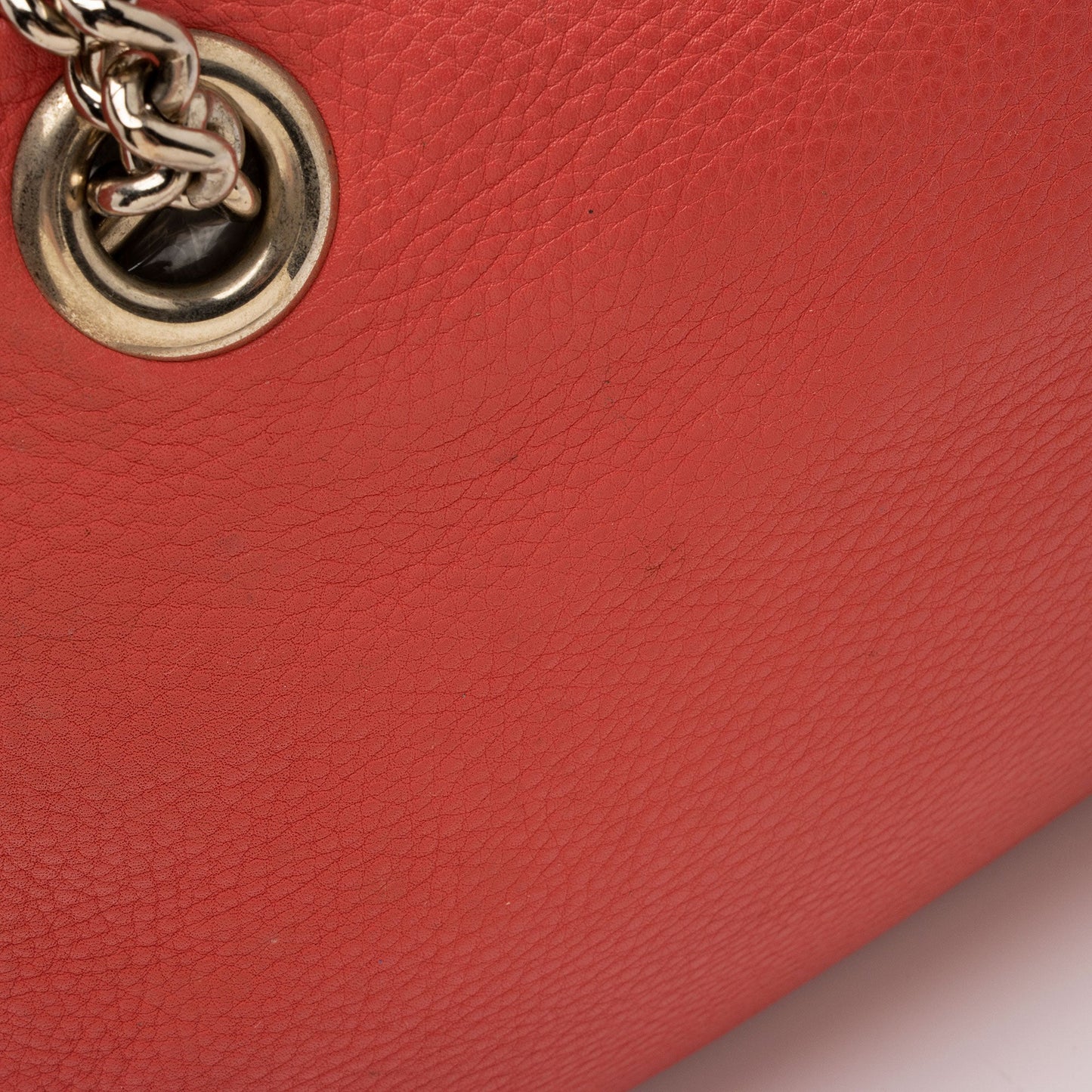 Gucci Leather Soho Chain Small Shoulder Bag (SHF-me1riu)