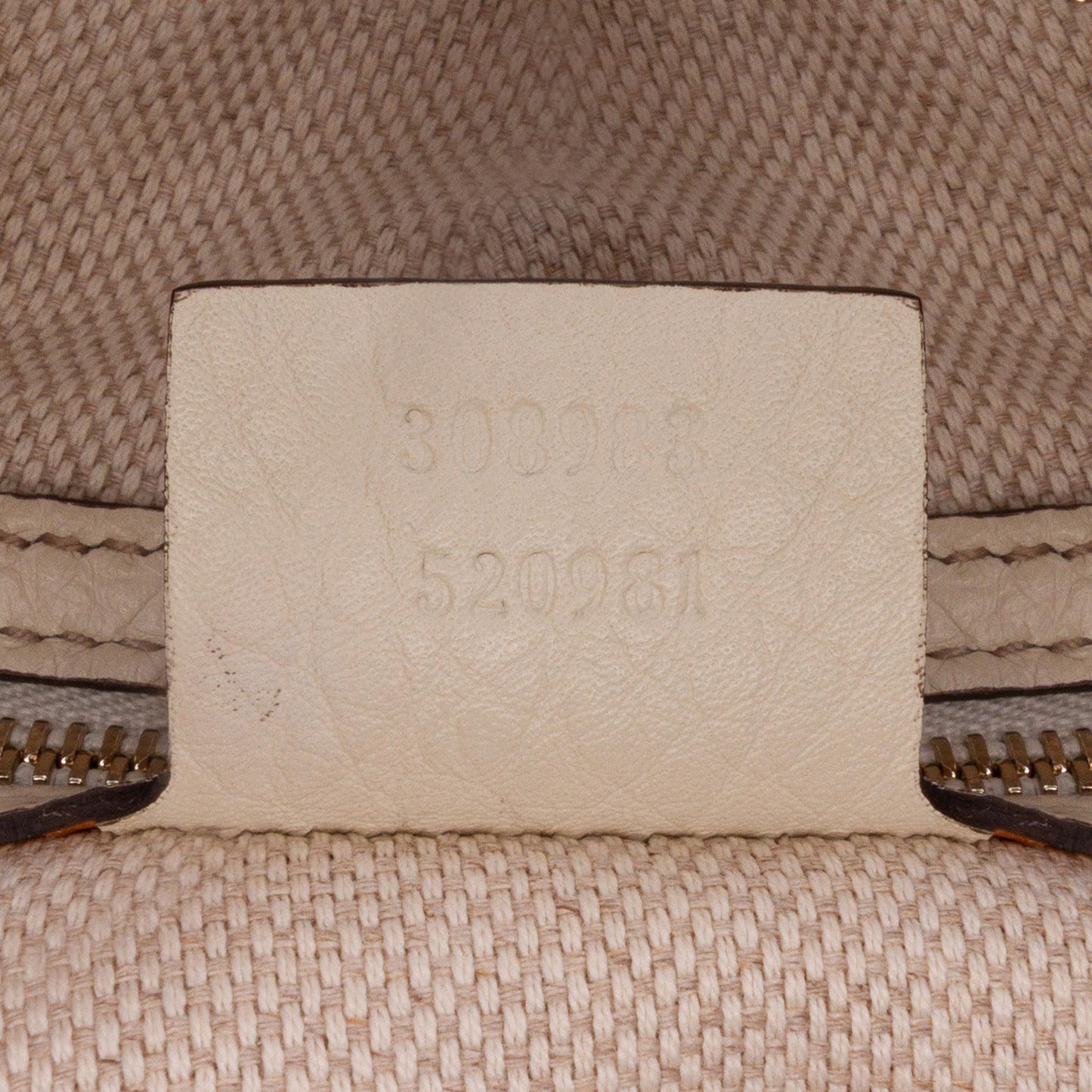 Gucci Leather Soho Chain Zip Shoulder Bag