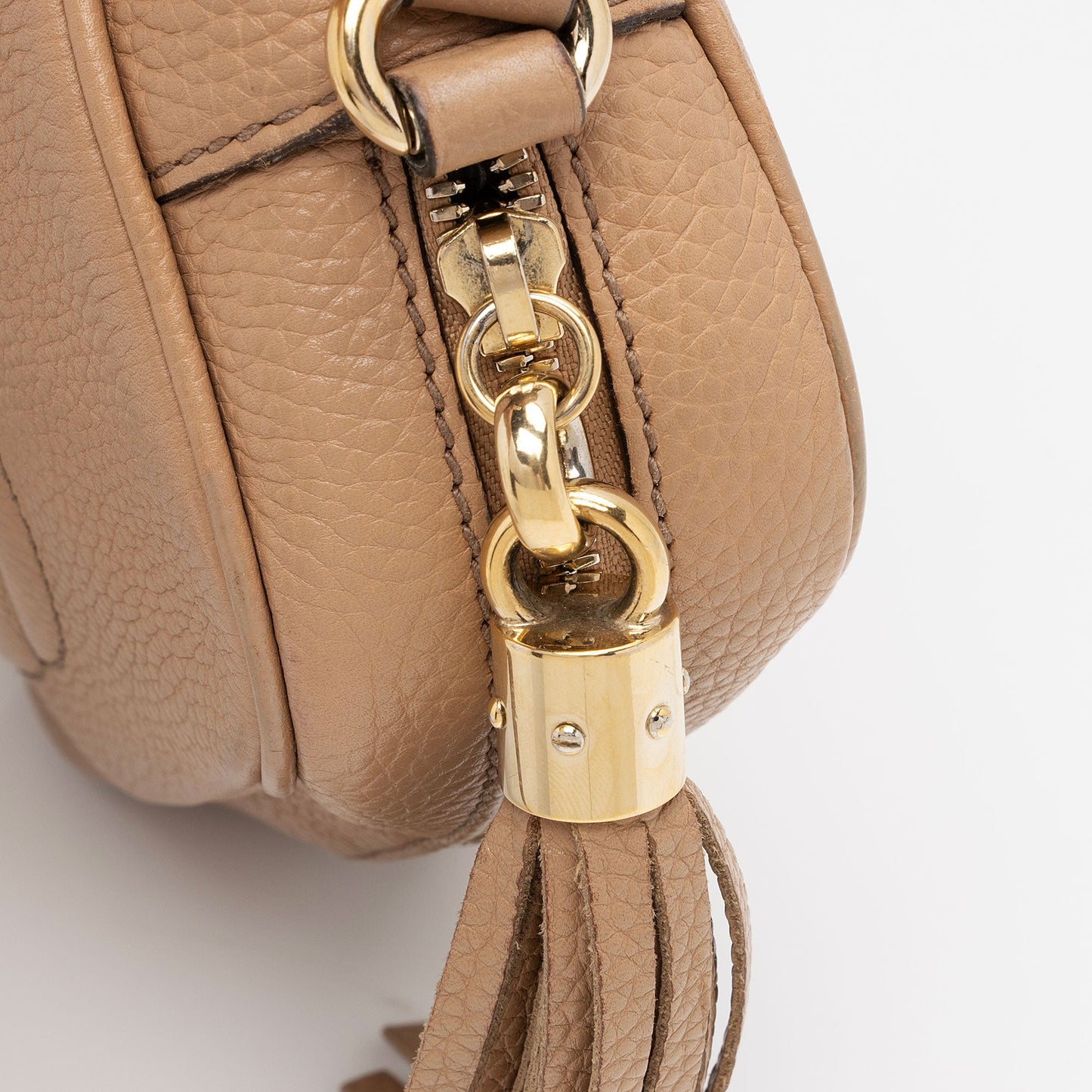 Gucci Leather Soho Disco Bag - FINAL SALE (SHF-lzj3mO)