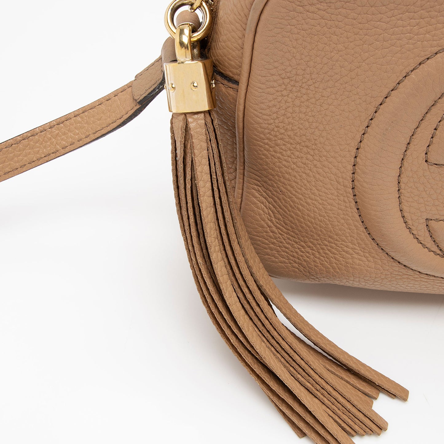 Gucci Leather Soho Disco Bag - FINAL SALE (SHF-lzj3mO)