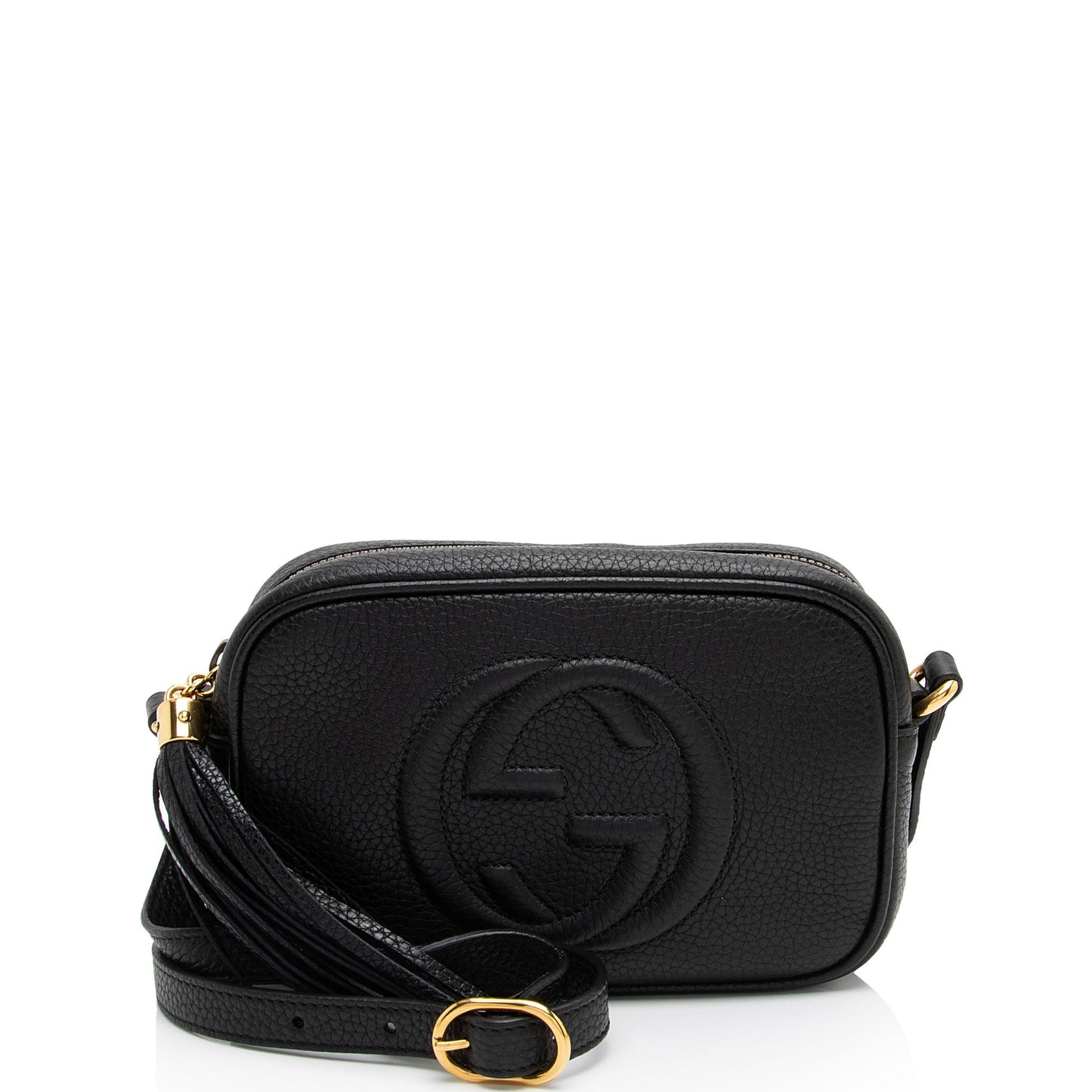 Gucci Leather Soho Disco Mini Bag (SHF-X7jJiu)