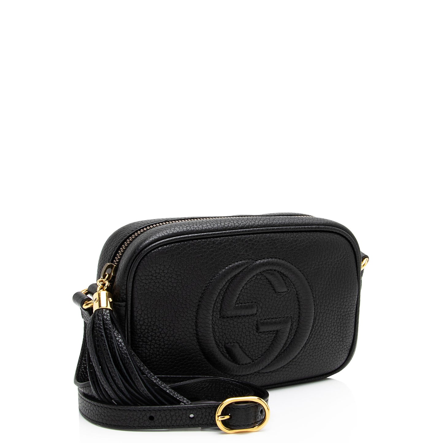 Gucci Leather Soho Disco Mini Bag (SHF-X7jJiu)
