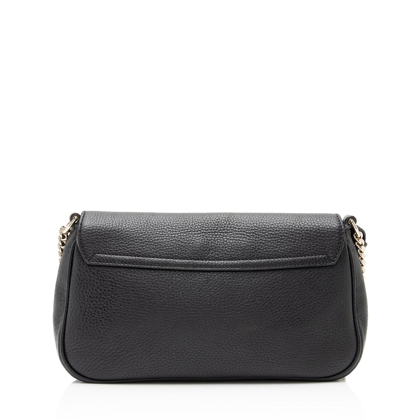 Gucci Leather Soho Flap Shoulder Bag (SHF-toSbyd)