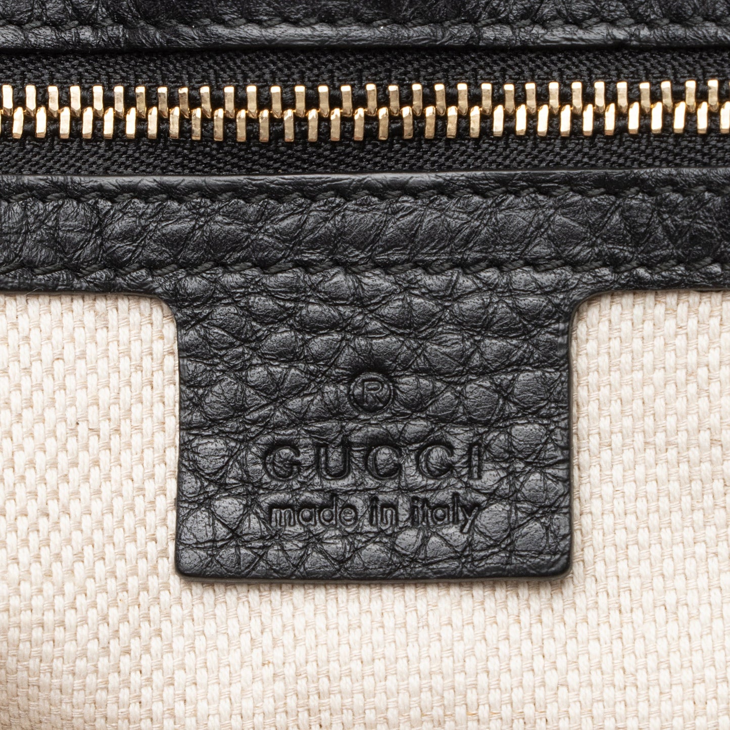 Gucci Leather Soho Flap Shoulder Bag (SHF-toSbyd)