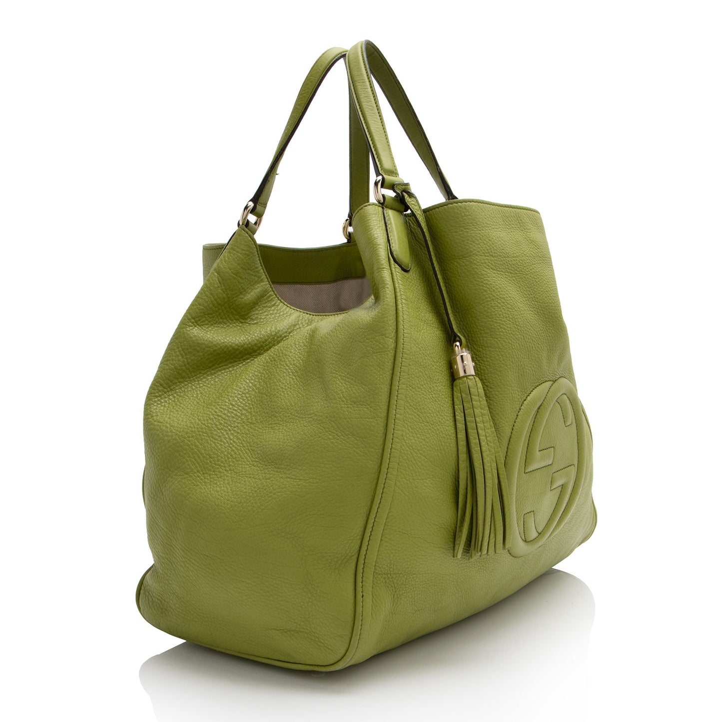 Gucci Leather Soho Large Tote (SHF-sq29o5)