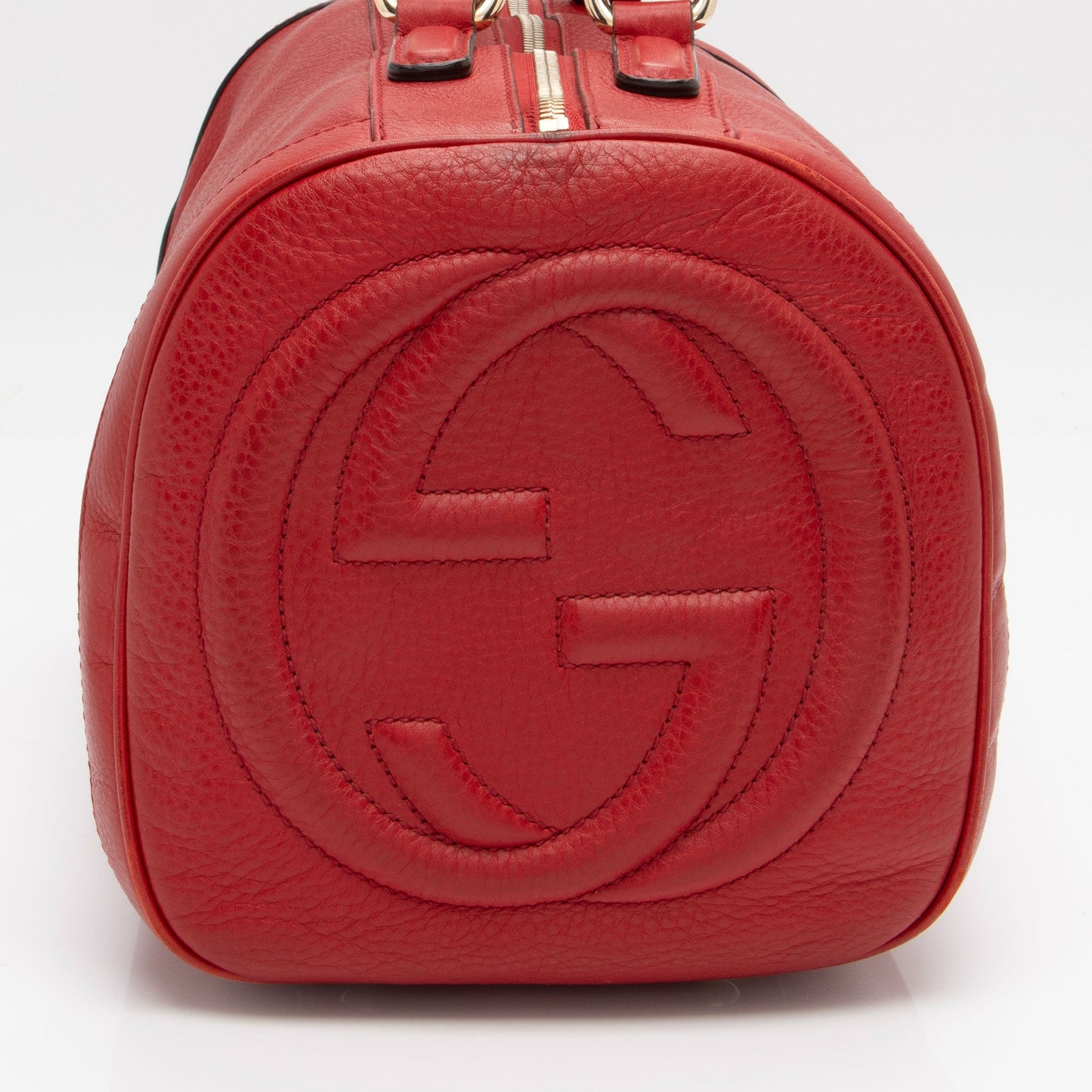 Gucci Leather Soho Medium Boston Bag (SHF-Xicyed)