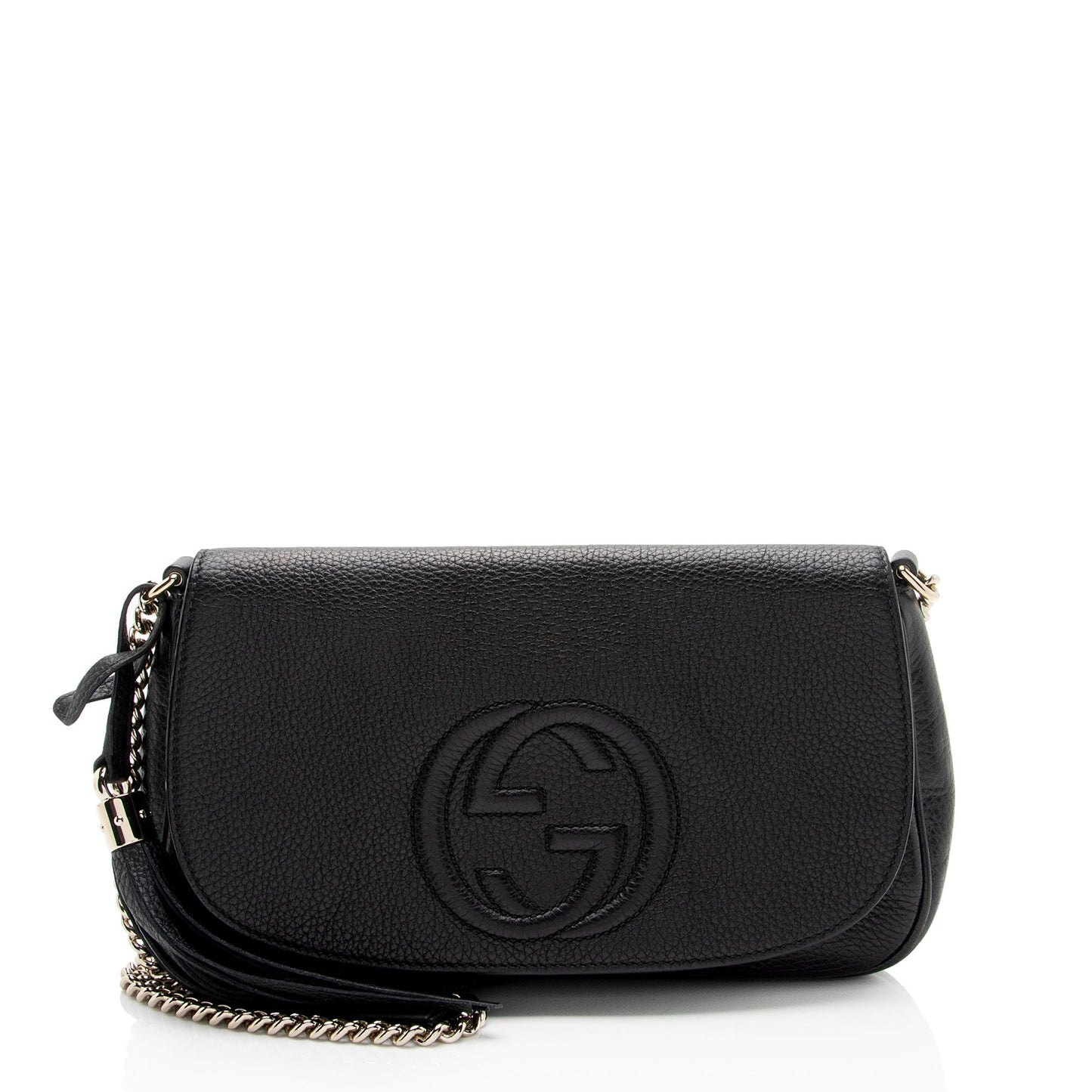 Gucci Leather Soho Medium Flap Bag (SHF-fYEFdJ)