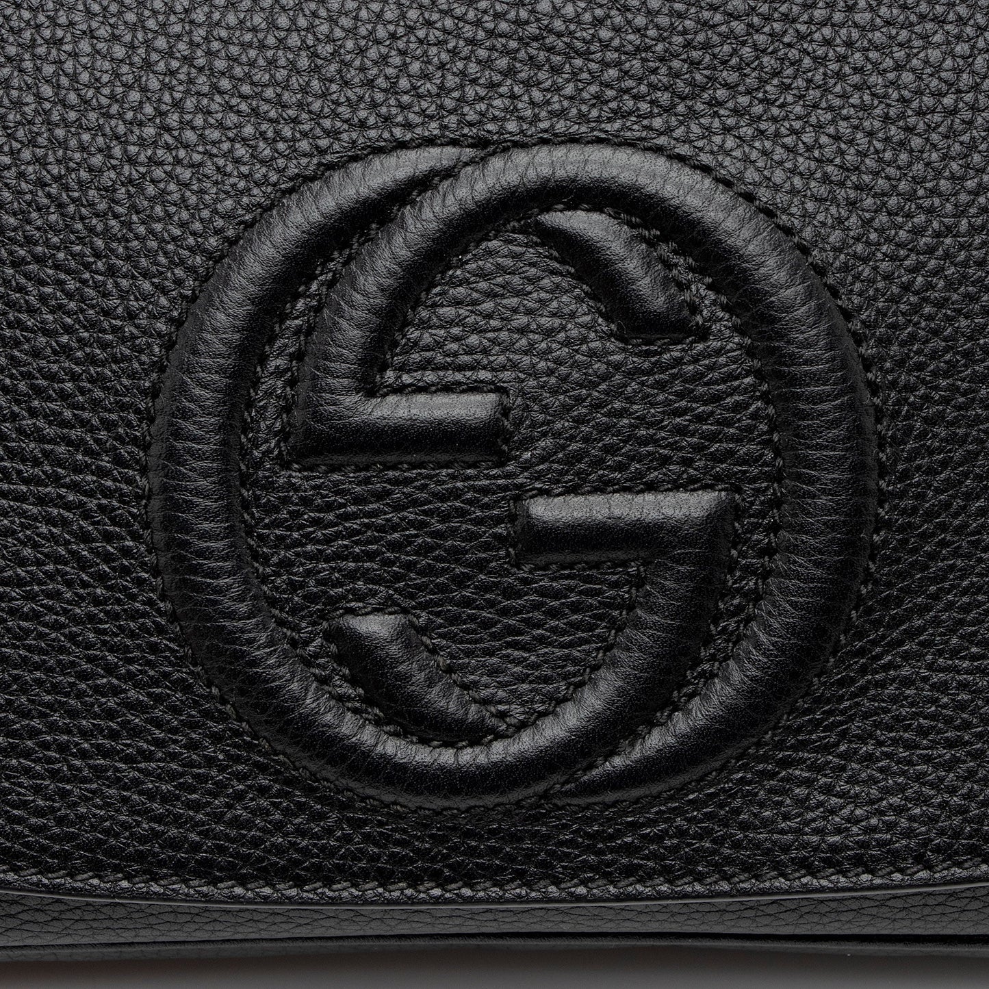 Gucci Leather Soho Medium Flap Bag