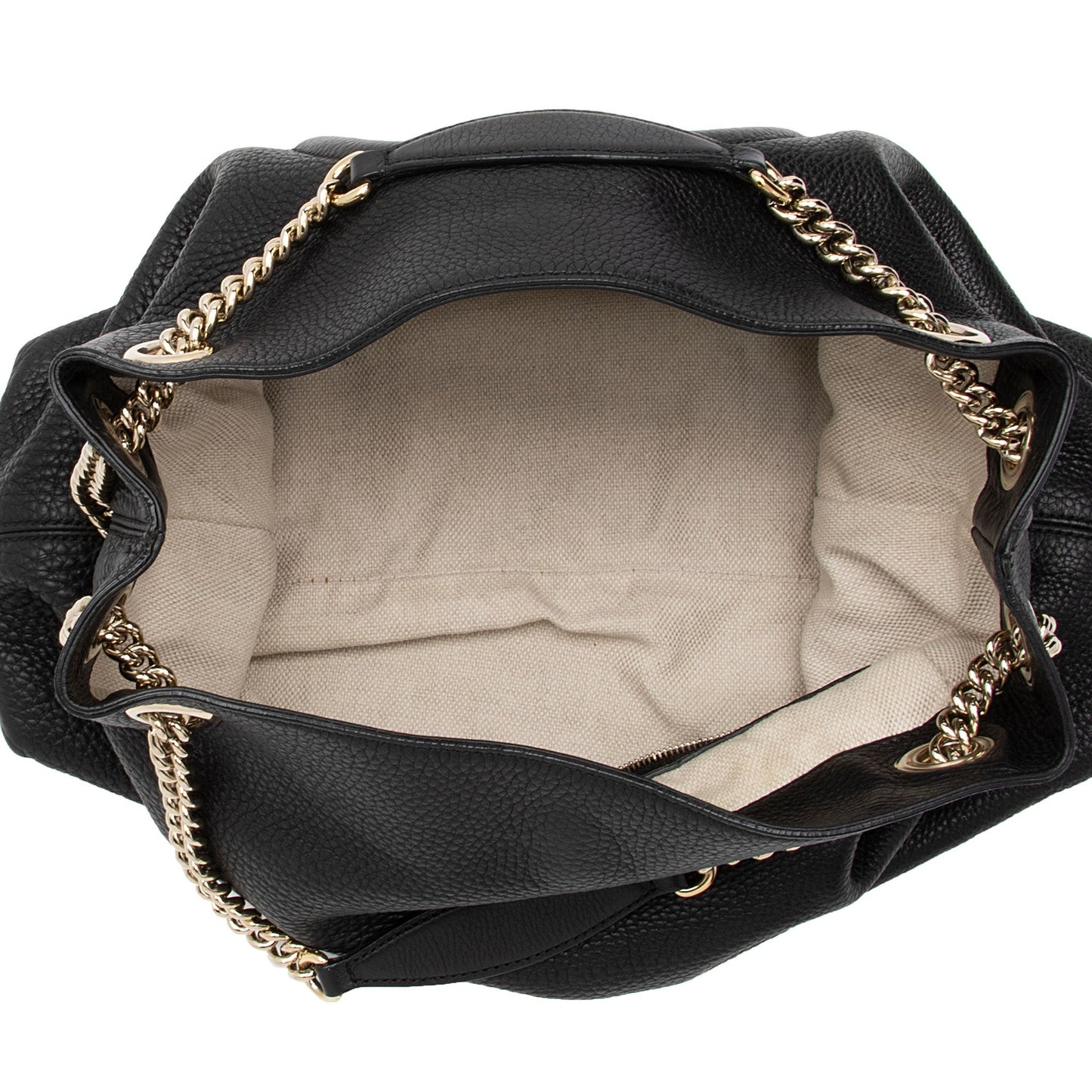 Gucci Leather Soho Medium Shoulder Bag (SHF-52sRr2)