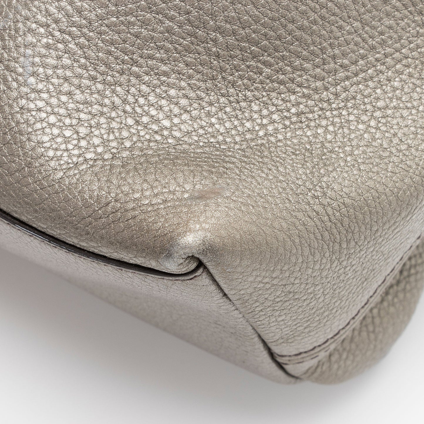 Gucci Metallic Leather Soho Medium Shoulder Bag