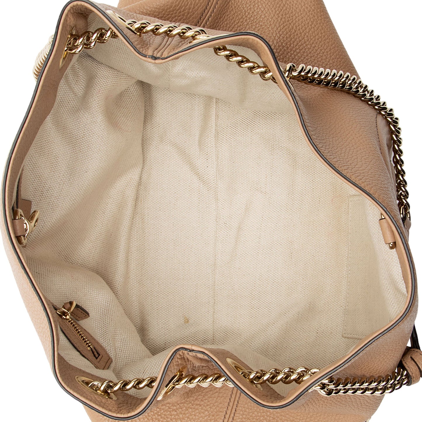 Gucci Leather Soho Medium Shoulder Bag (SHF-xrjV3r)