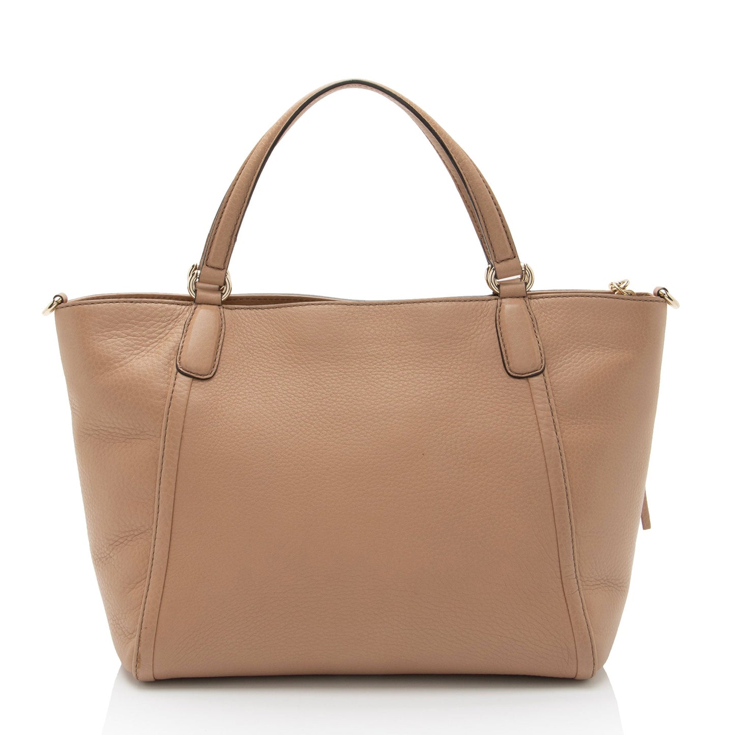 Gucci Leather Soho Top Handle Tote (SHF-eGmC43)