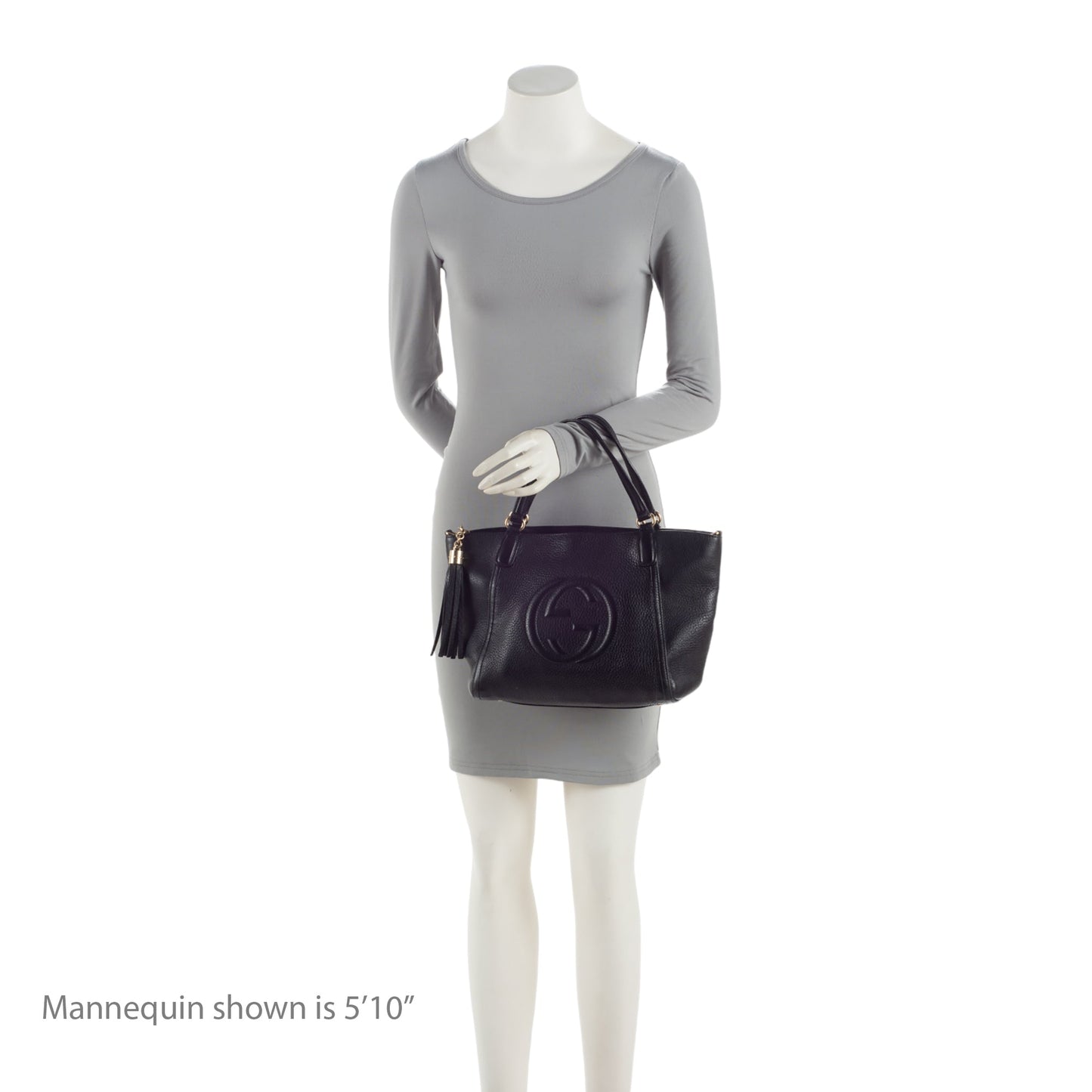 Gucci Leather Soho Top Handle (SHF-LCyvXT)