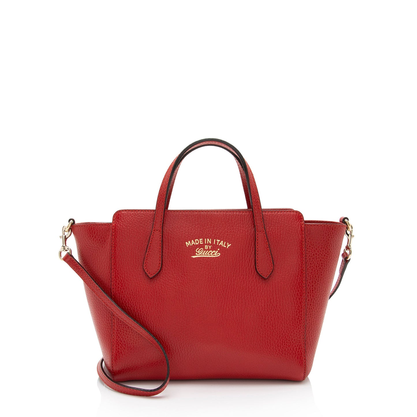 Gucci Leather Swing Mini Tote (SHF-Z3RpxJ)