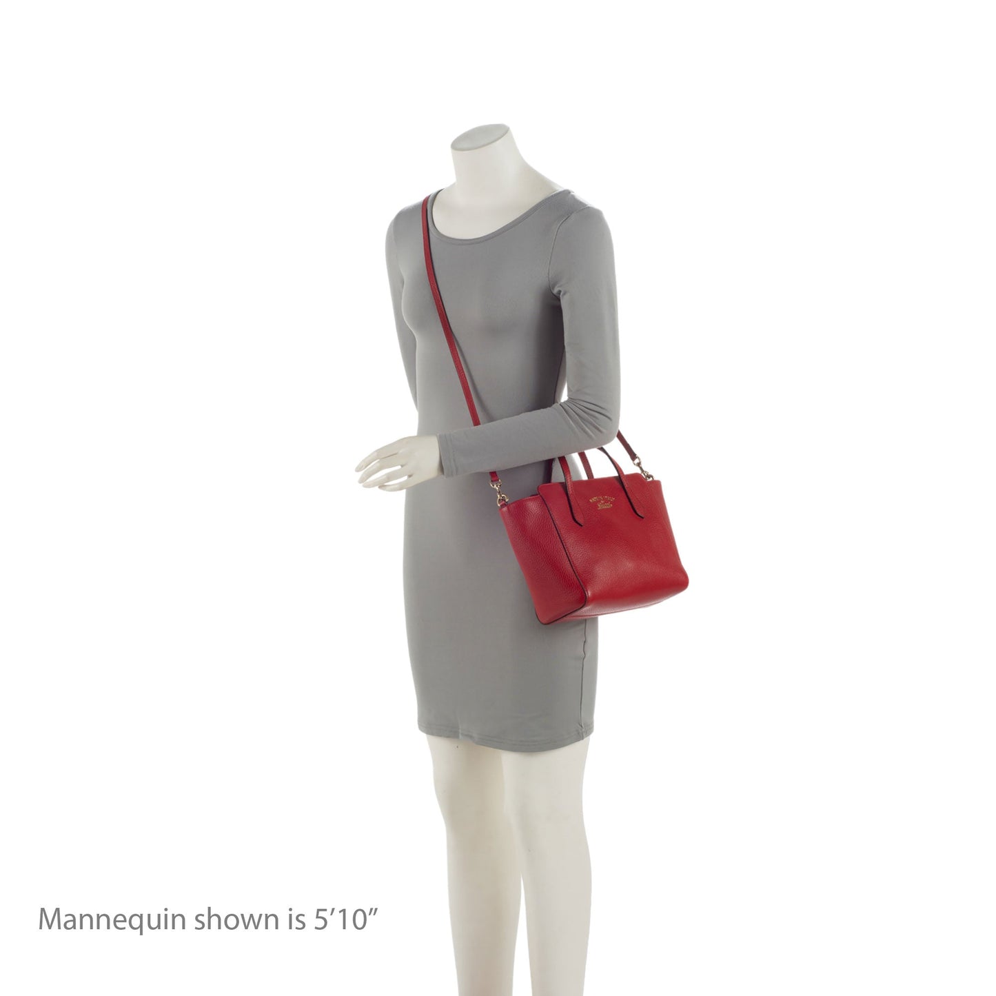 Gucci Leather Swing Mini Tote (SHF-Z3RpxJ)