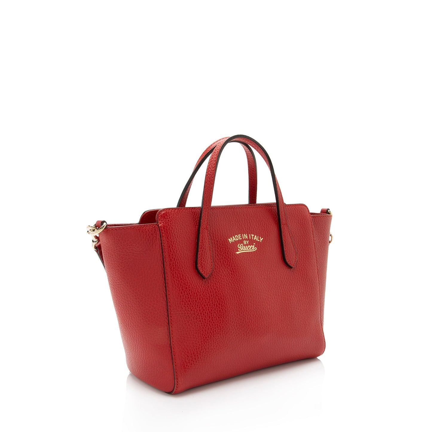 Gucci Leather Swing Mini Tote (SHF-Z3RpxJ)