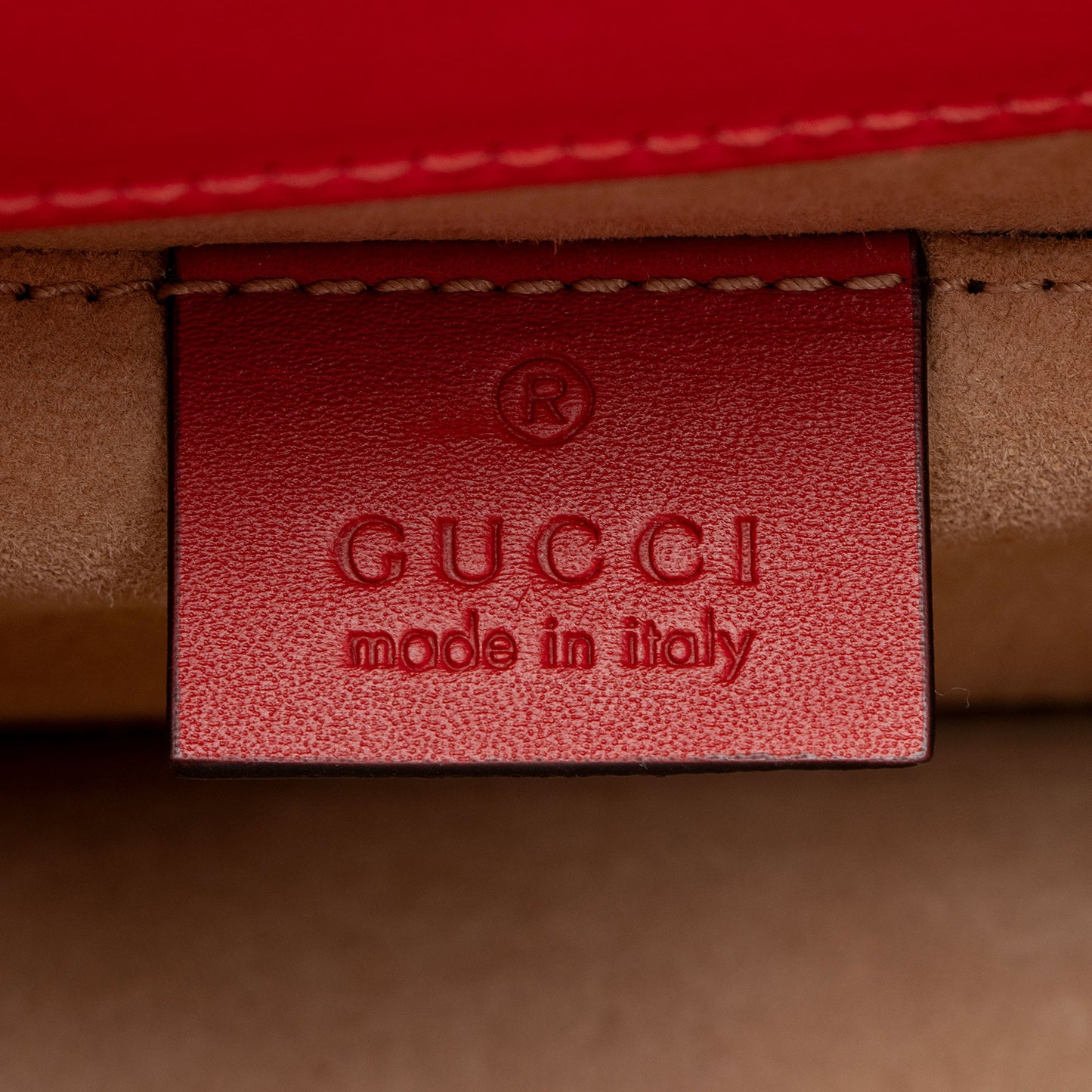 Gucci Leather Sylvie Mini Chain Bag