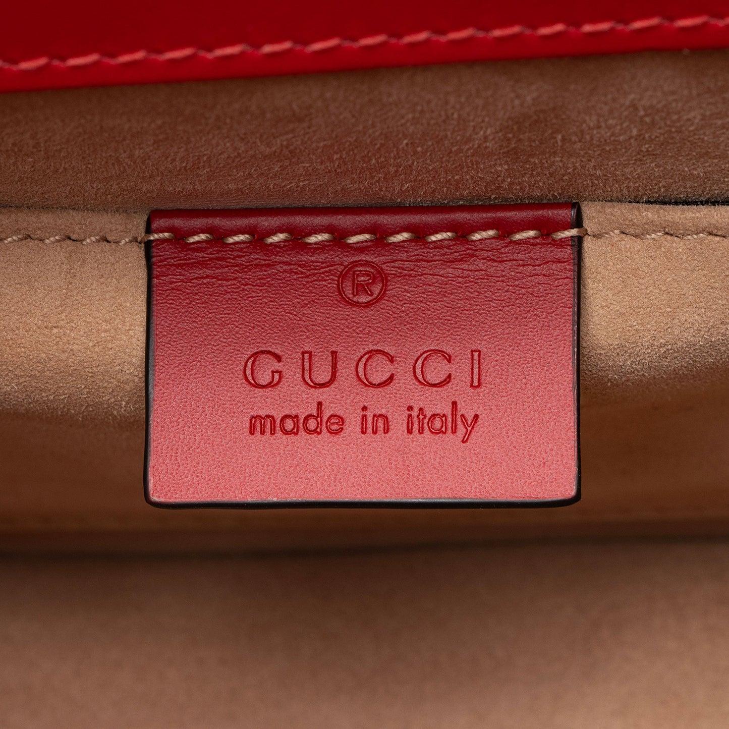 Gucci Leather Sylvie Mini Top Handle
